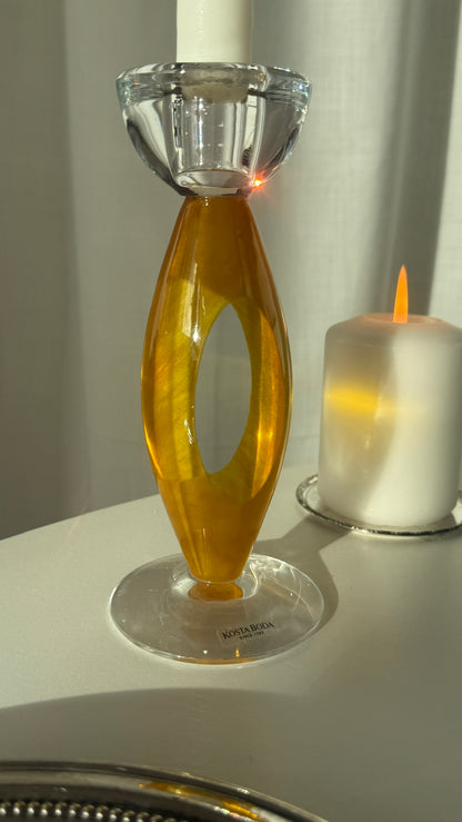 Kosta Boda lysestage - 'LOOK' / Ann Wåhlström