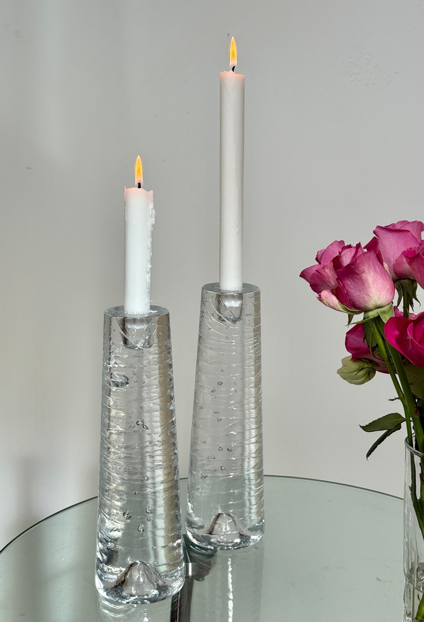 'Spear' lysestager, Kosta Boda