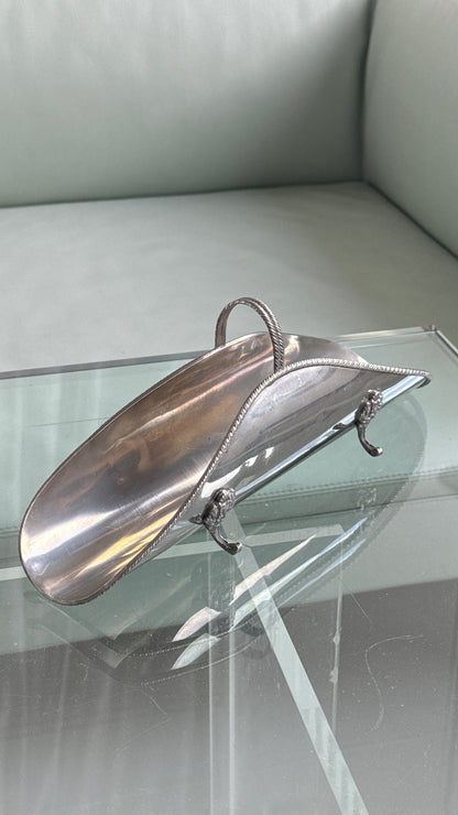 Vintage grissiniholder / brødholder i italiensk tin (Peltro 95)