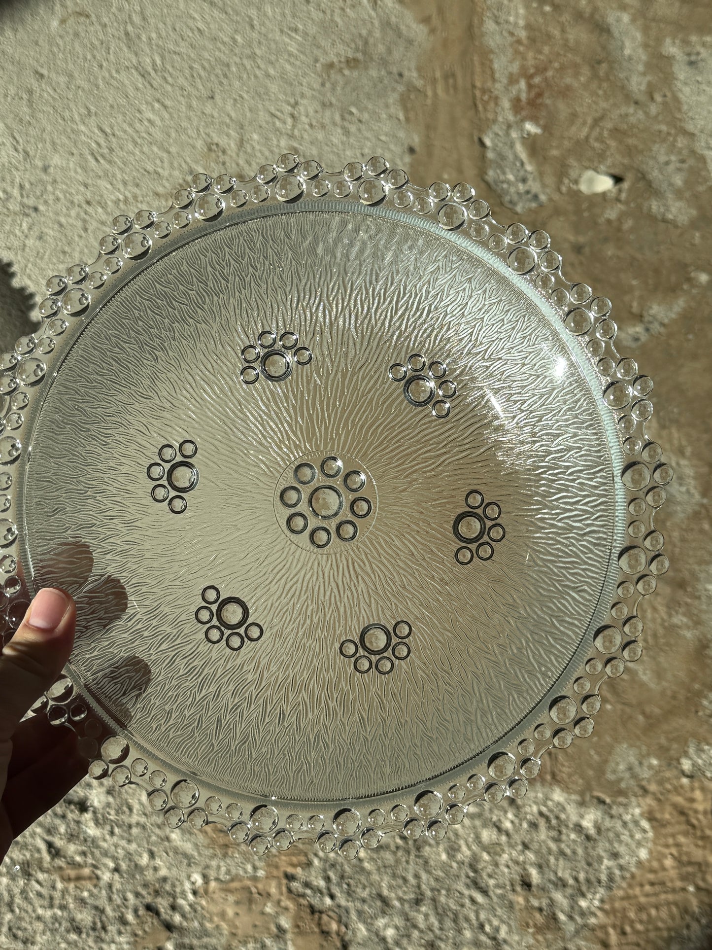 Masserini Barocco glasskåle, Italiensk vintage