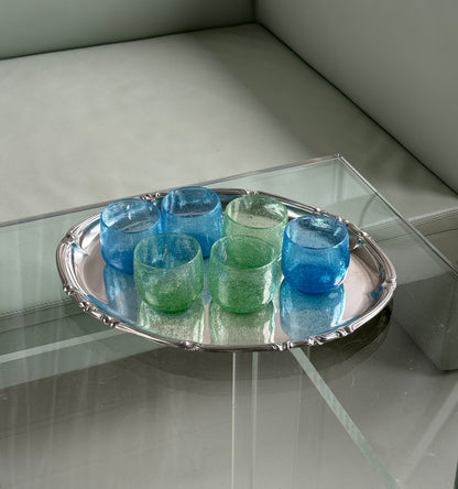 Mundblæste glas – sæt med 6 stk.