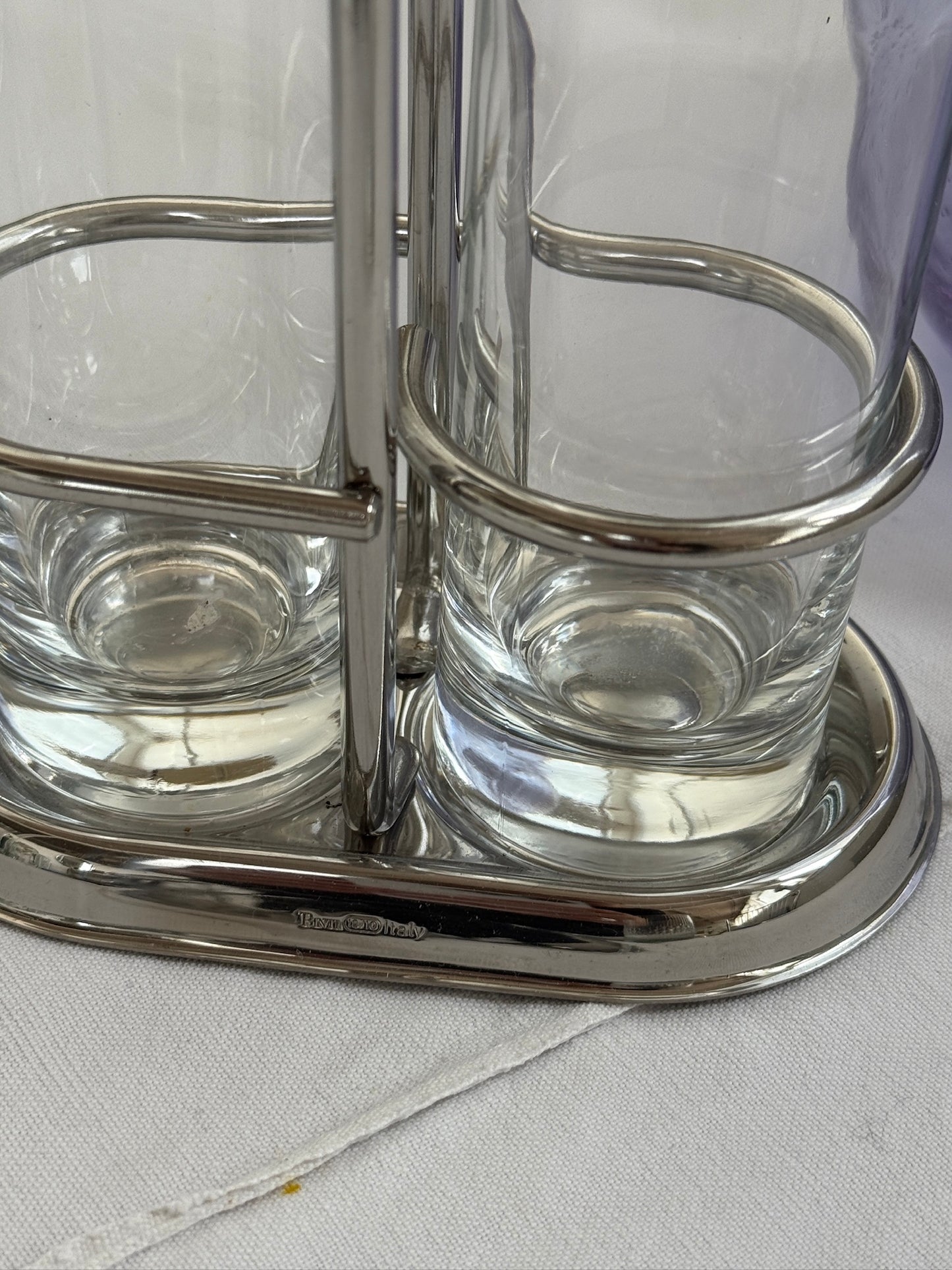 Olie - og eddikesæt, rustfrit stål