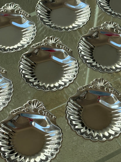 Muslingeformet asietter fra Frankrig