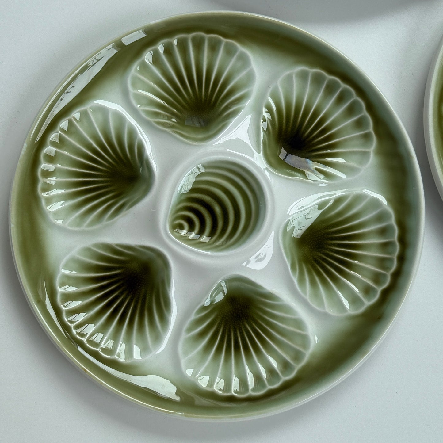 Franske østersfade / tallerkner