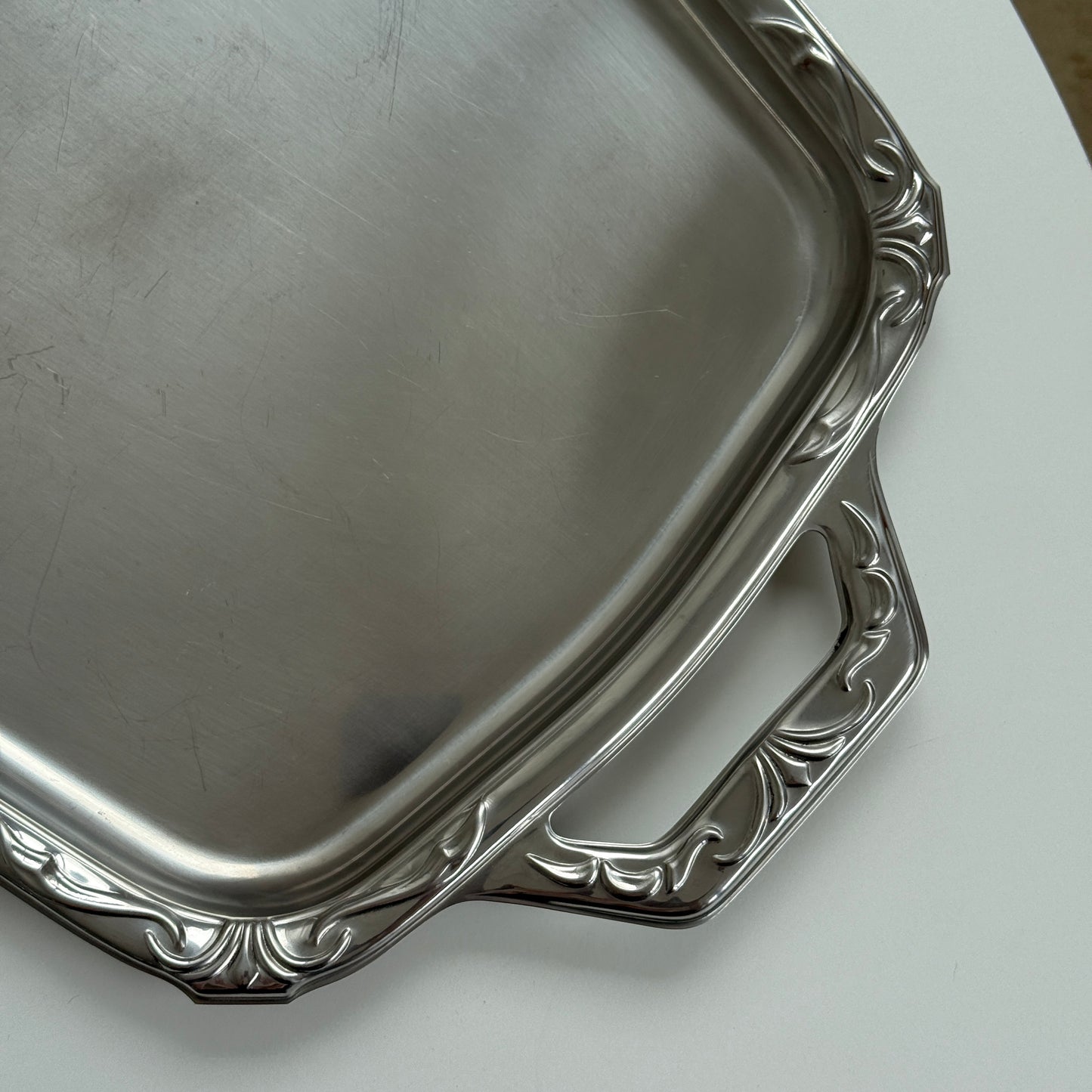 Stort serveringsfad – inox 18/10