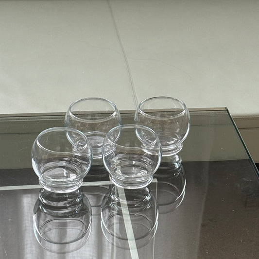 Whiskeyglas med vippeffekt, 4 stk.