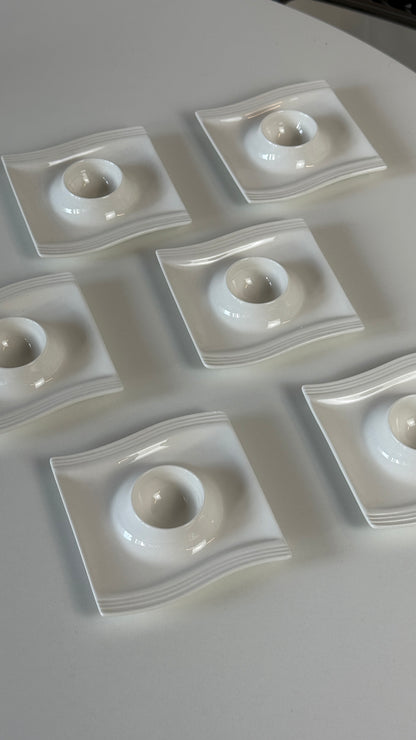 Æggebæger, porcelæn