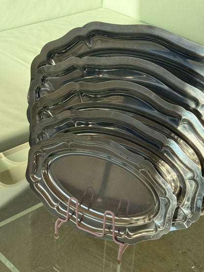 Komplet sæt med serveringsfade & sovseskål, 6 dele