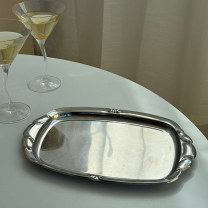 Italiensk fad i rustfrit stål