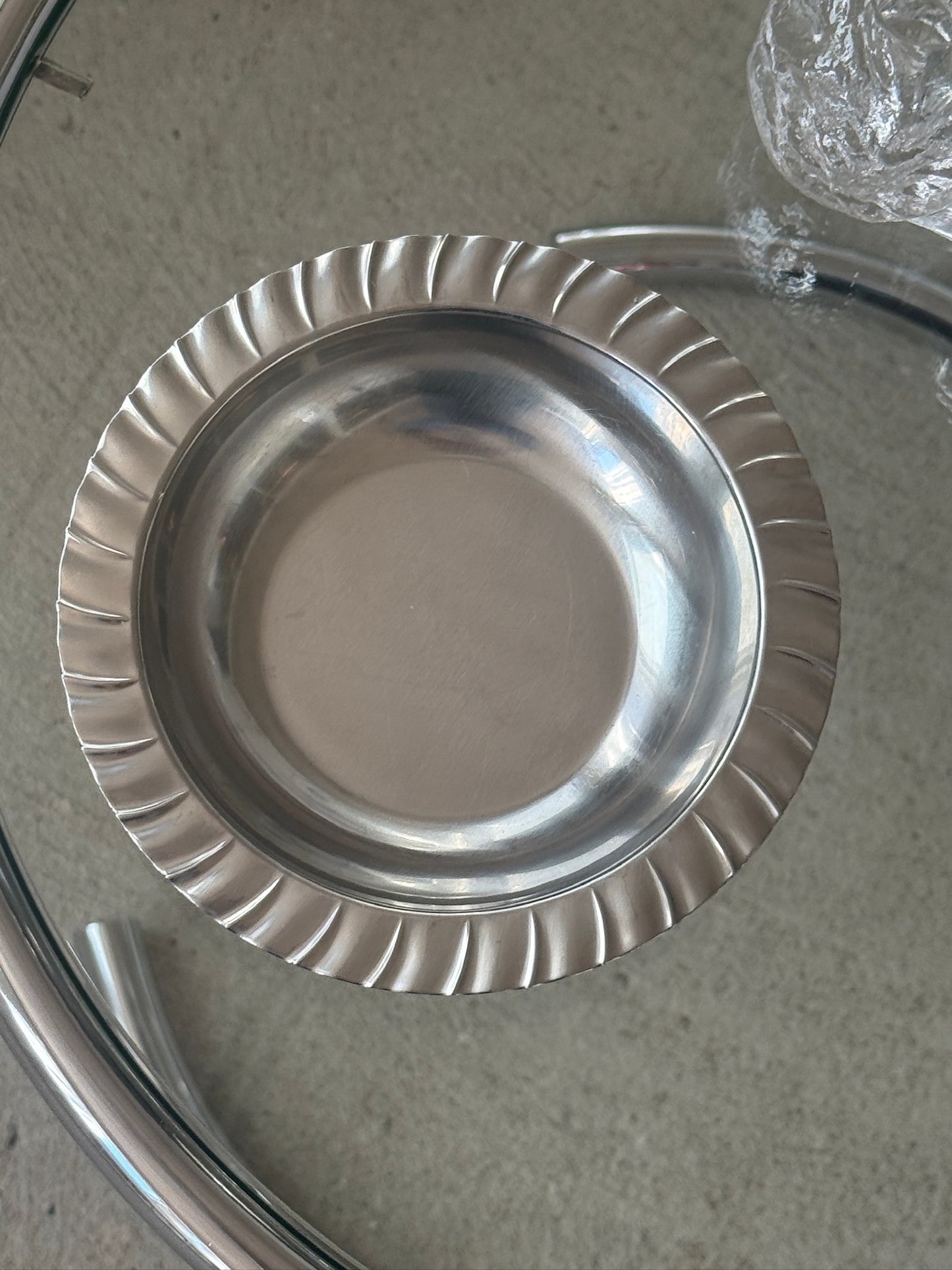 Skål, rustfrit stål