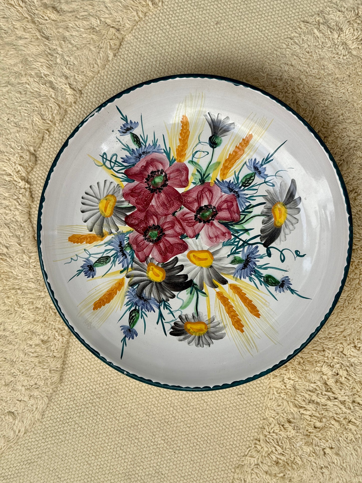 Håndmalet tallerkenophæng