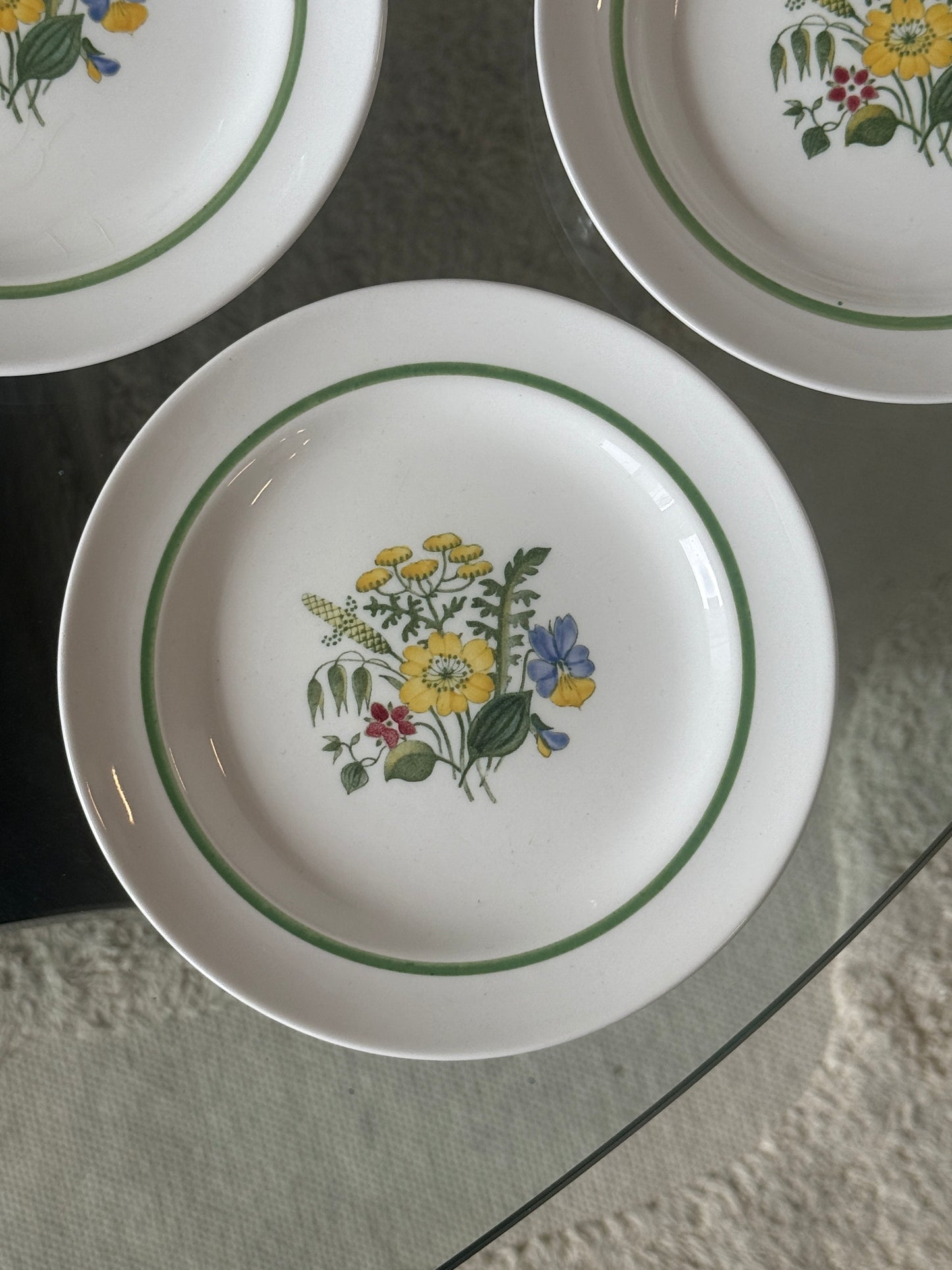 Flora Danmark tallerkner, 4 stk.