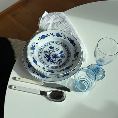 Blue onion, vintage tallerkner