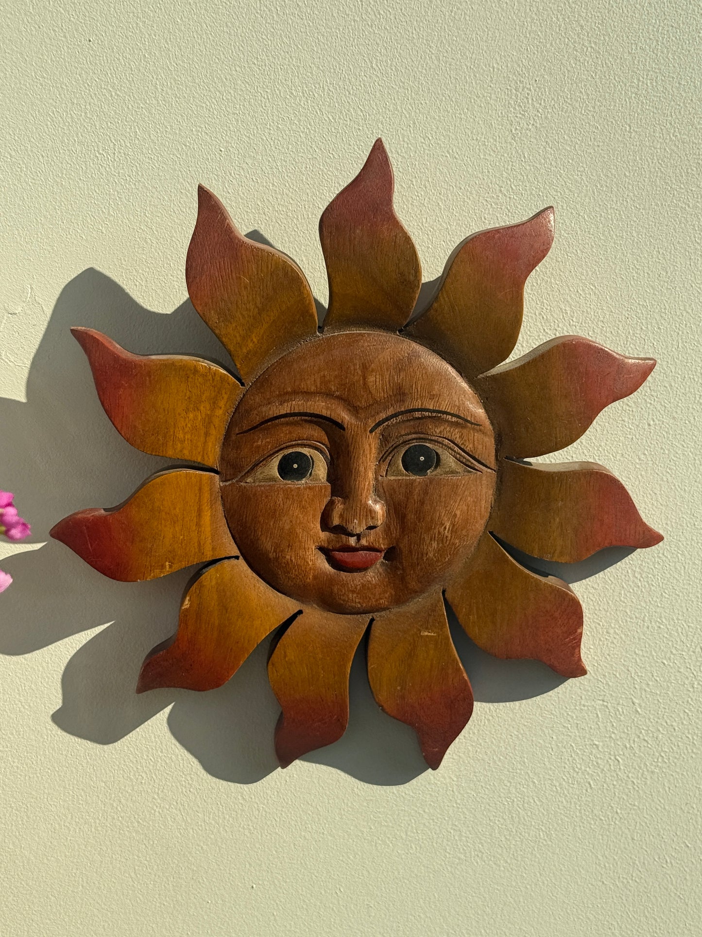 Træsol, vægophæng