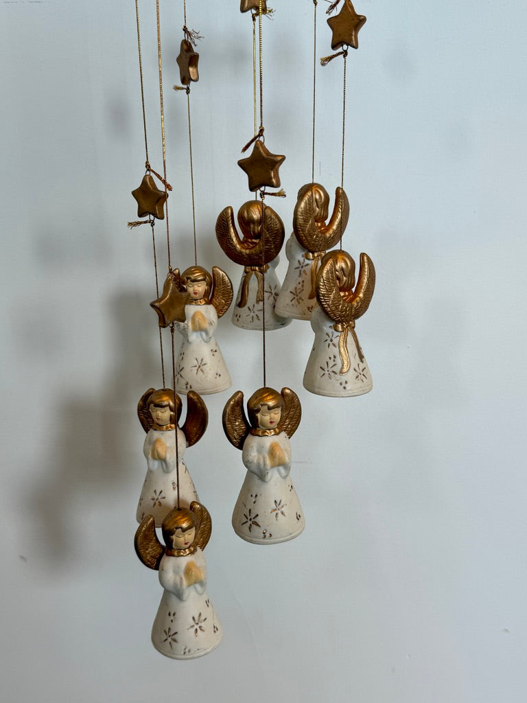 Vintage uro med engle og stjerner