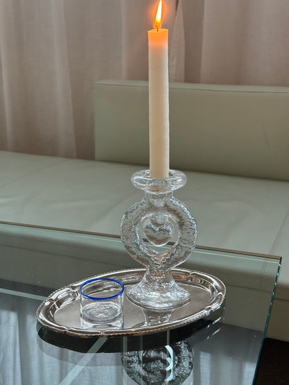 Lysestage m. hjerte, Pukeberg