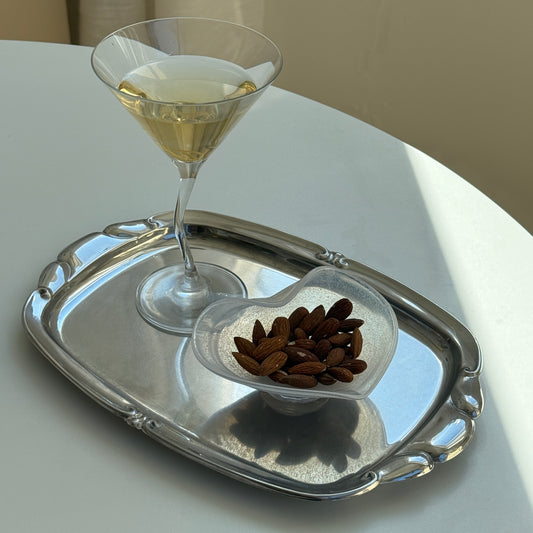 Italiensk fad i rustfrit stål