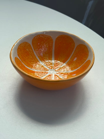Appelsinskål i keramik