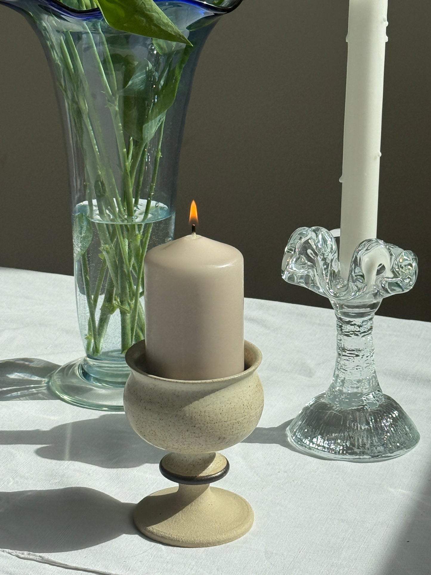 Keramikkop / lysestage