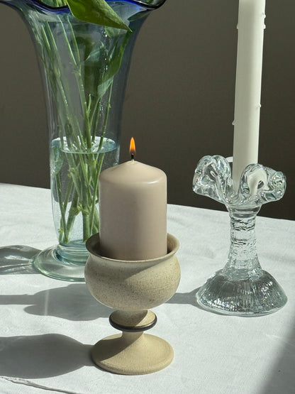 Keramikkop / lysestage