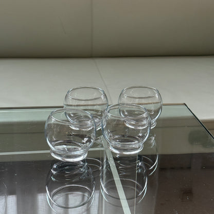 Whiskeyglas med vippeffekt, 4 stk.