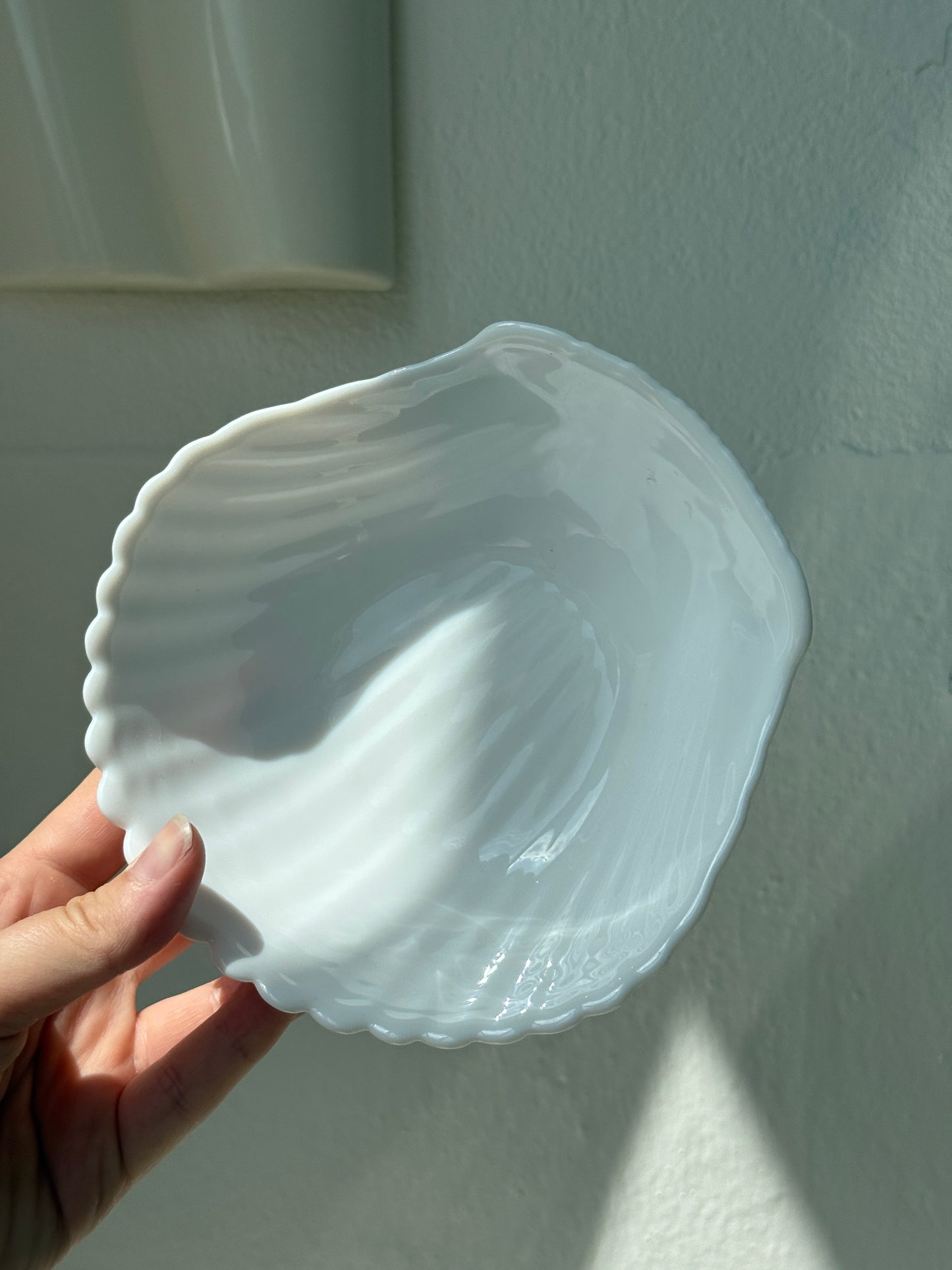 Muslingeformet skåle, 5 stk.