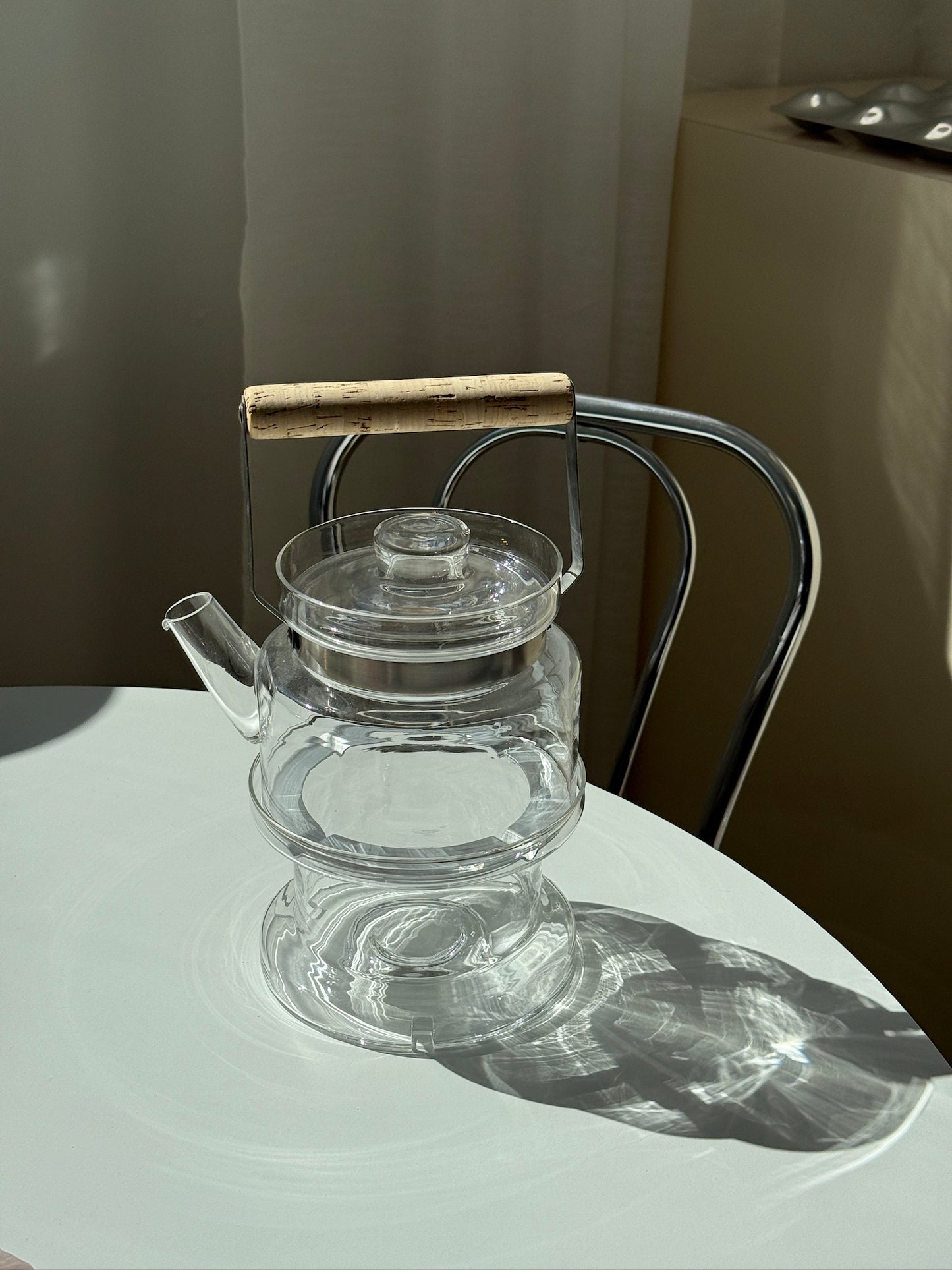 Tekande m. korkhåndtag