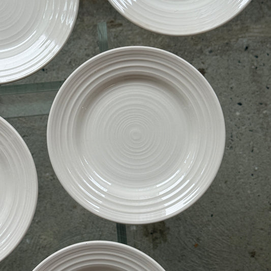 Engelske desserttallerkner, 5 stk.