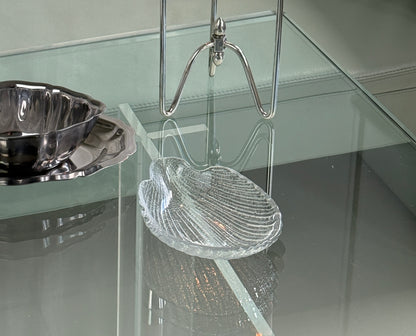 Muslingeskål i glas, design af Ludwik Fiedorowicz i 1970'erne