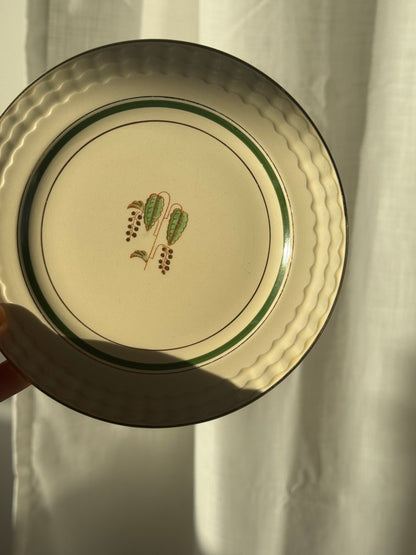 Håndmalede desserttallerkner, Adams Royal Ivory (sæt á 10 stk.)