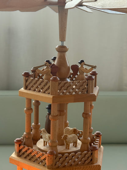 Erzgebirge julepyramide - original m. 4 etager