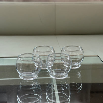 Whiskeyglas med vippeffekt, 4 stk.