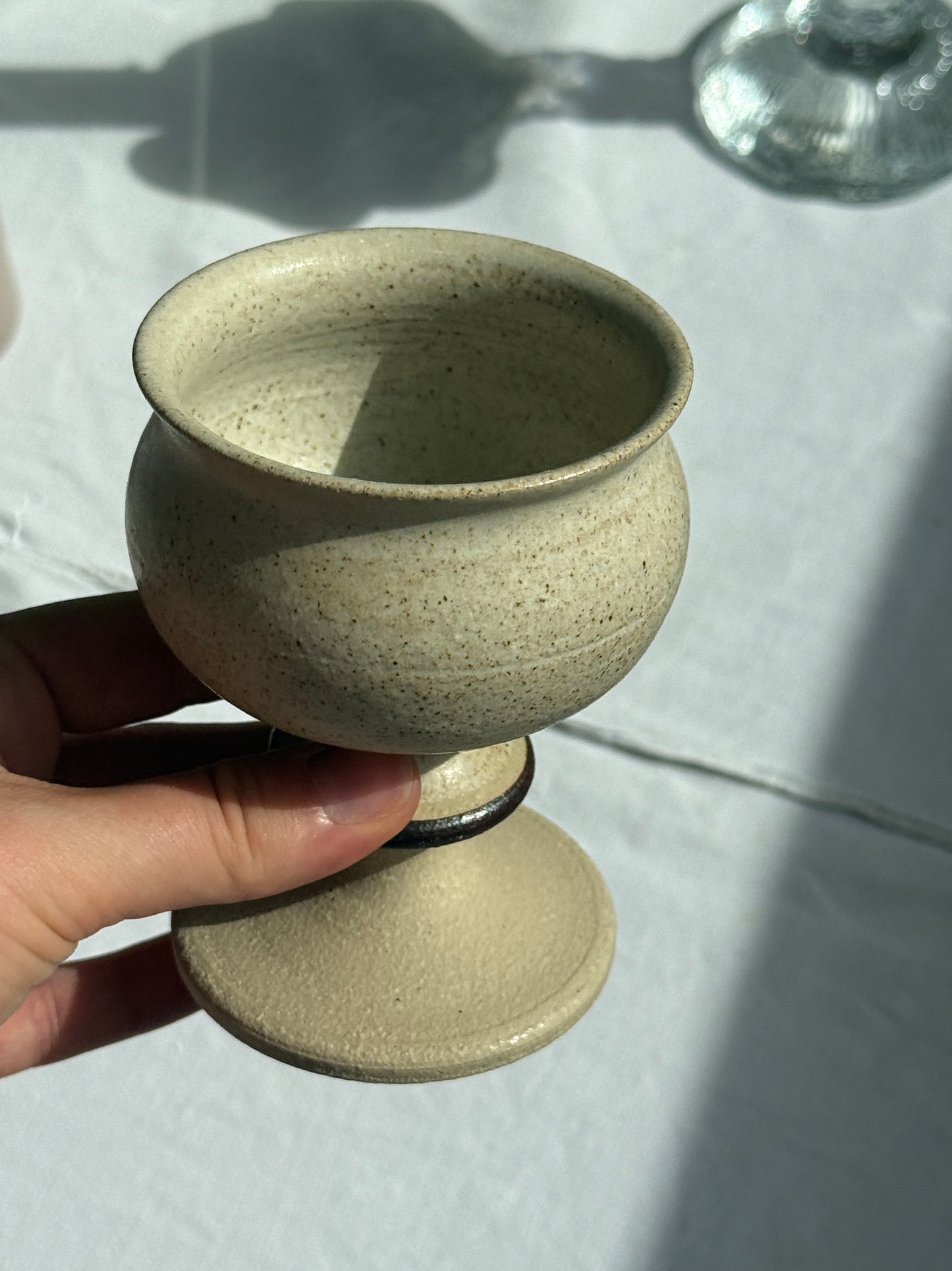 Keramikkop / lysestage