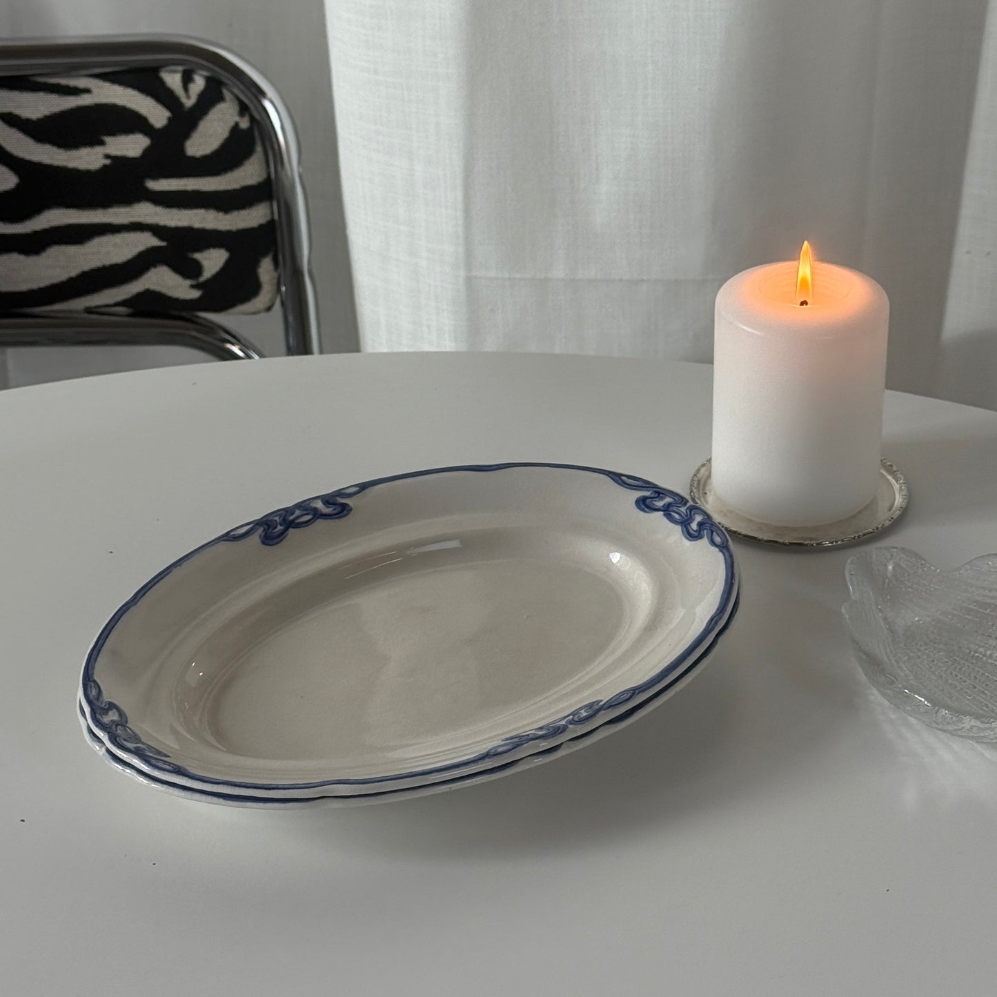 Villeroy & Boch "Blå Olga" serveringsfade