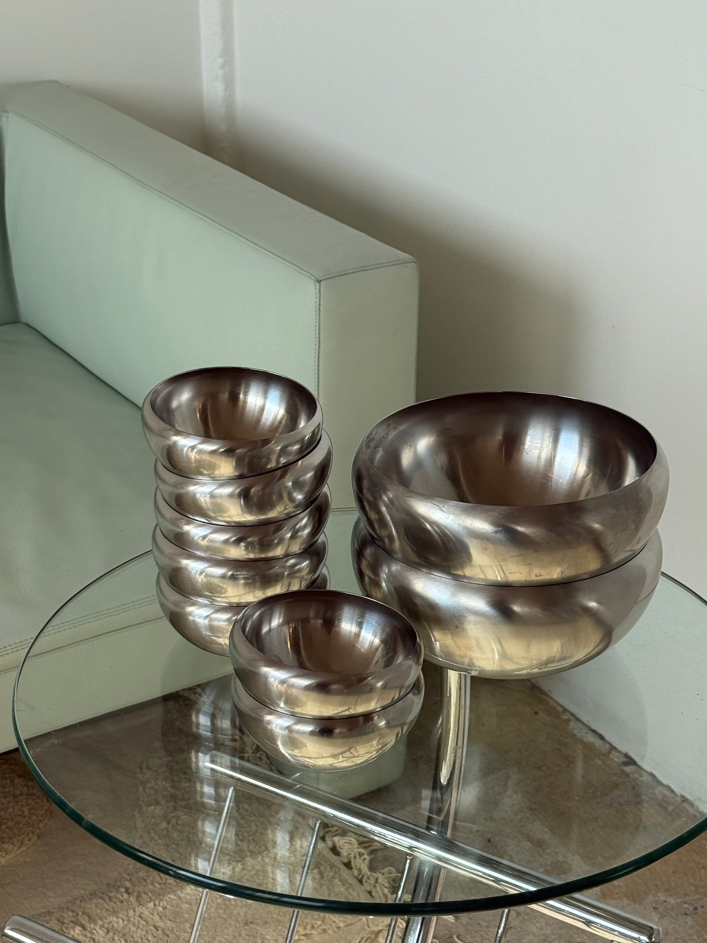 Alessi skåle, rustfri stål