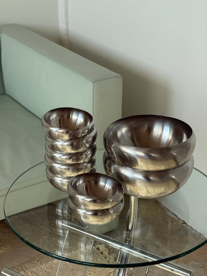 Alessi skåle, rustfri stål