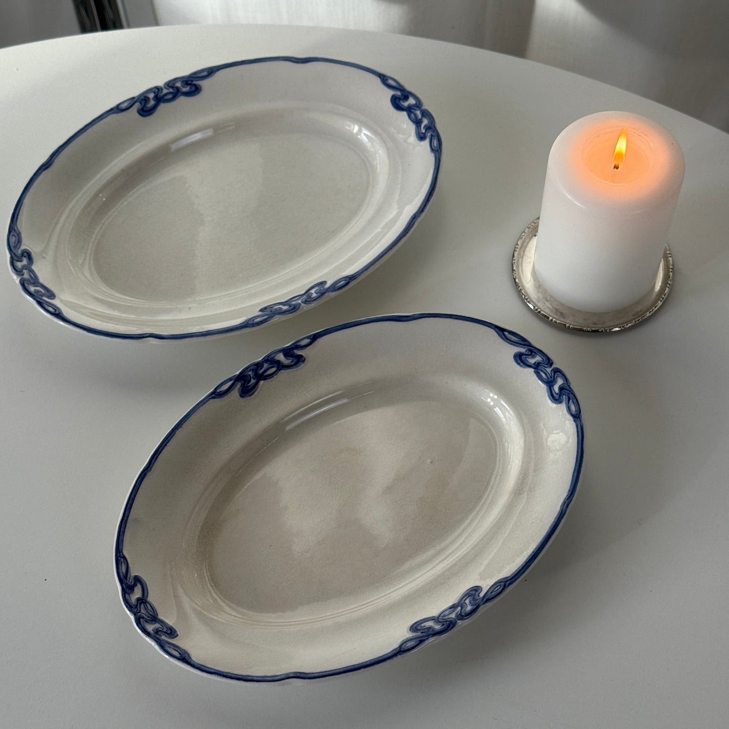 Villeroy & Boch "Blå Olga" serveringsfade