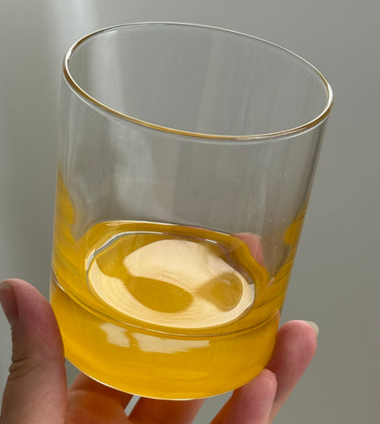 Vintage glas, sæt med 4 stk.