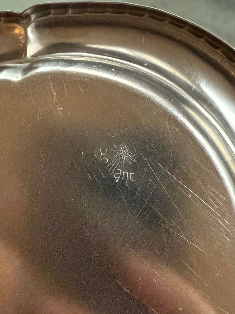 Lille serveringsfad, metal