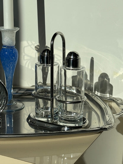 Olie - og eddikesæt, rustfrit stål