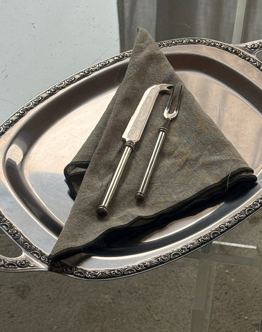 Serveringsbestik, rustfrit stål