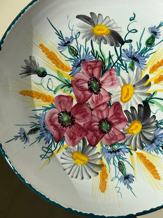 Håndmalet tallerkenophæng