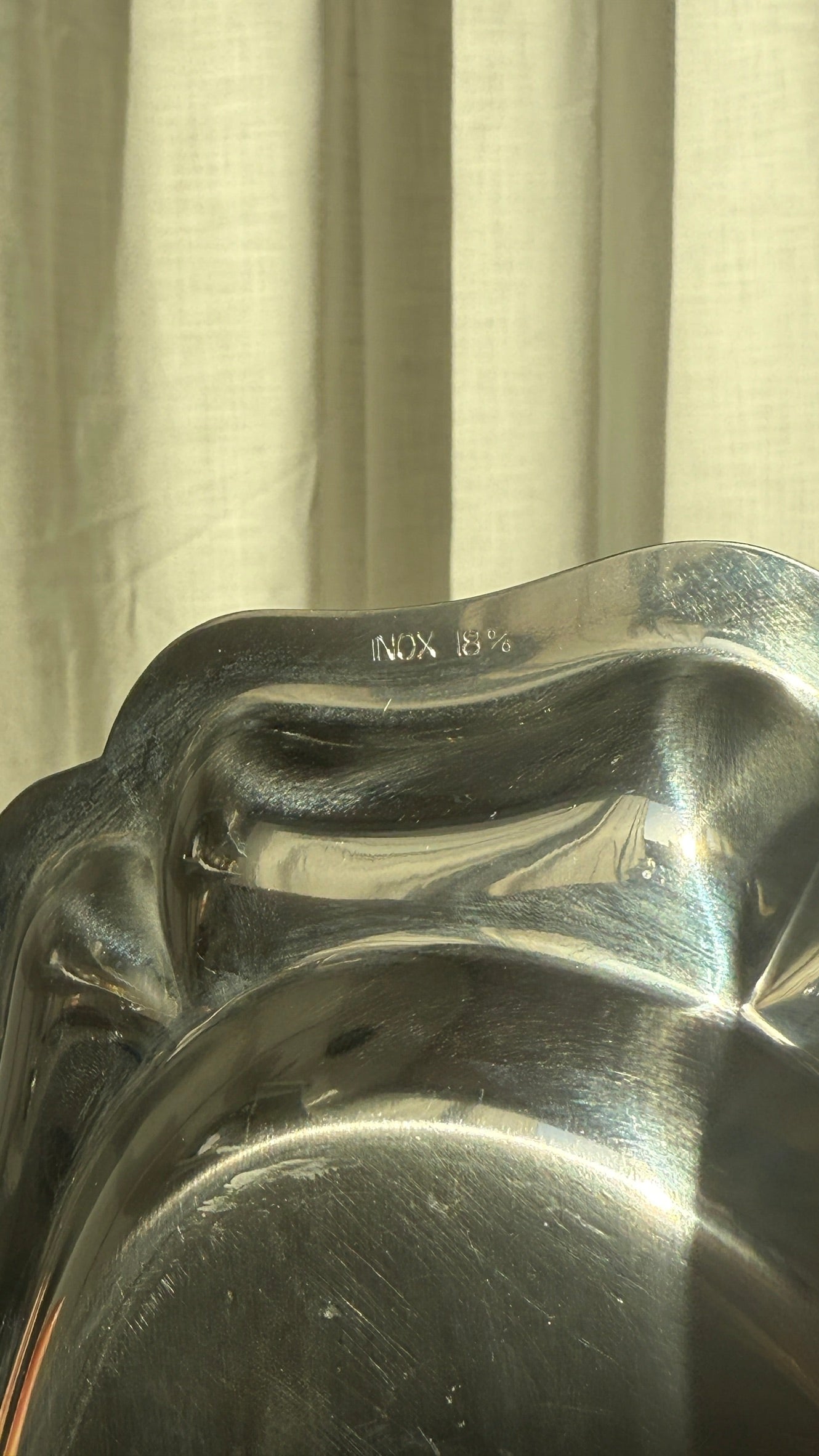 Serveringsfad, rustfrit stål