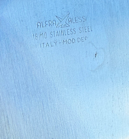 Alessi serveringsfade, rustfrit stål
