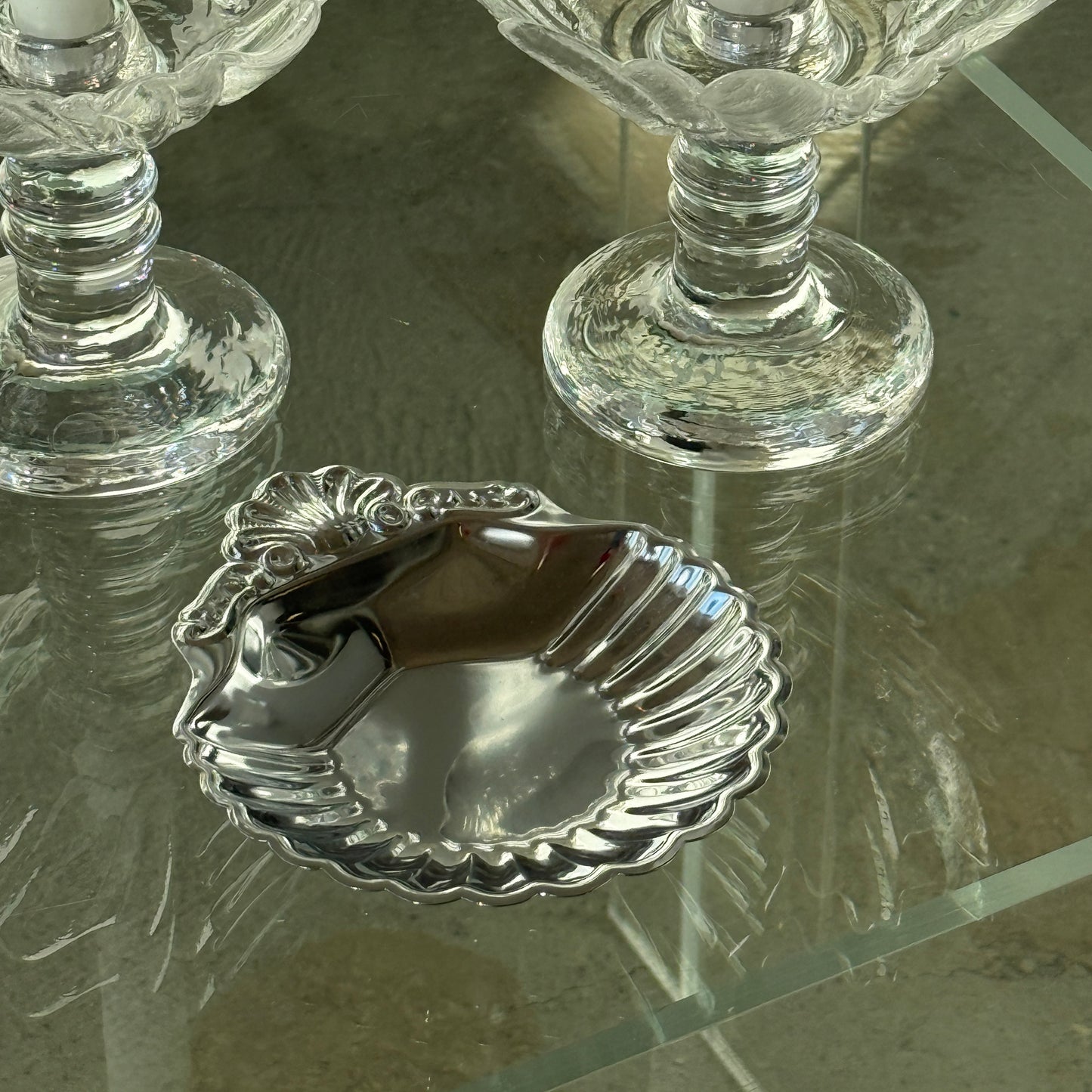 Muslingeformet asietter fra Frankrig