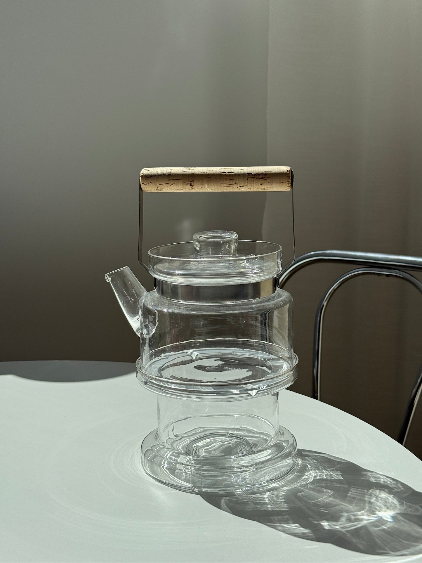 Tekande m. korkhåndtag