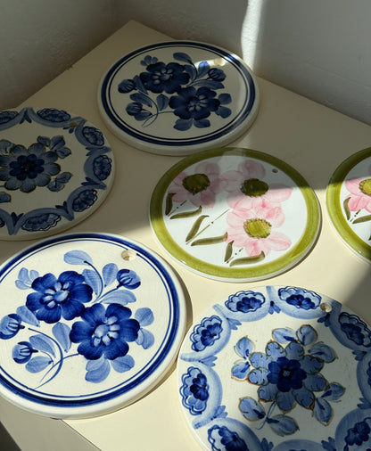 Fajance platter / ophæng