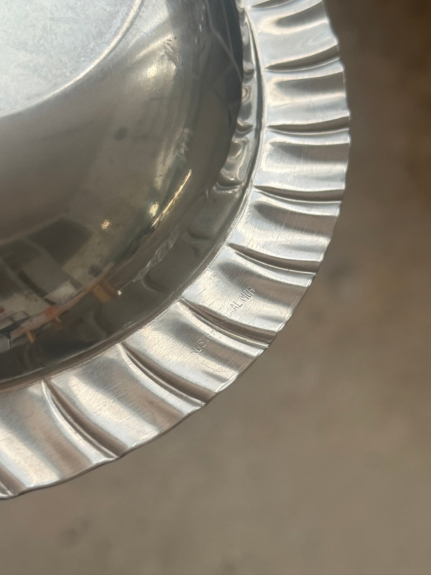 Skål, rustfrit stål