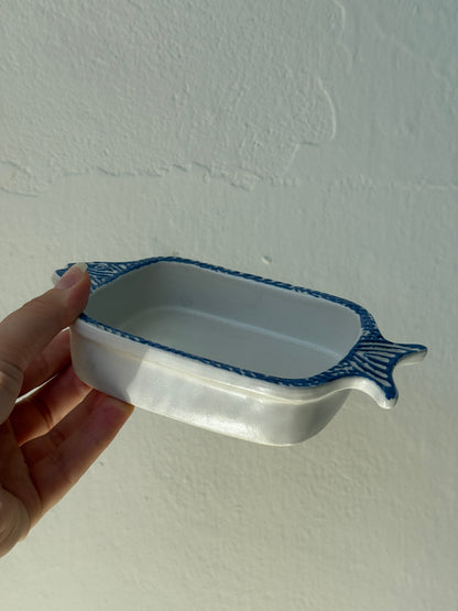 Fiskeskål – stentøj fra Tyskland