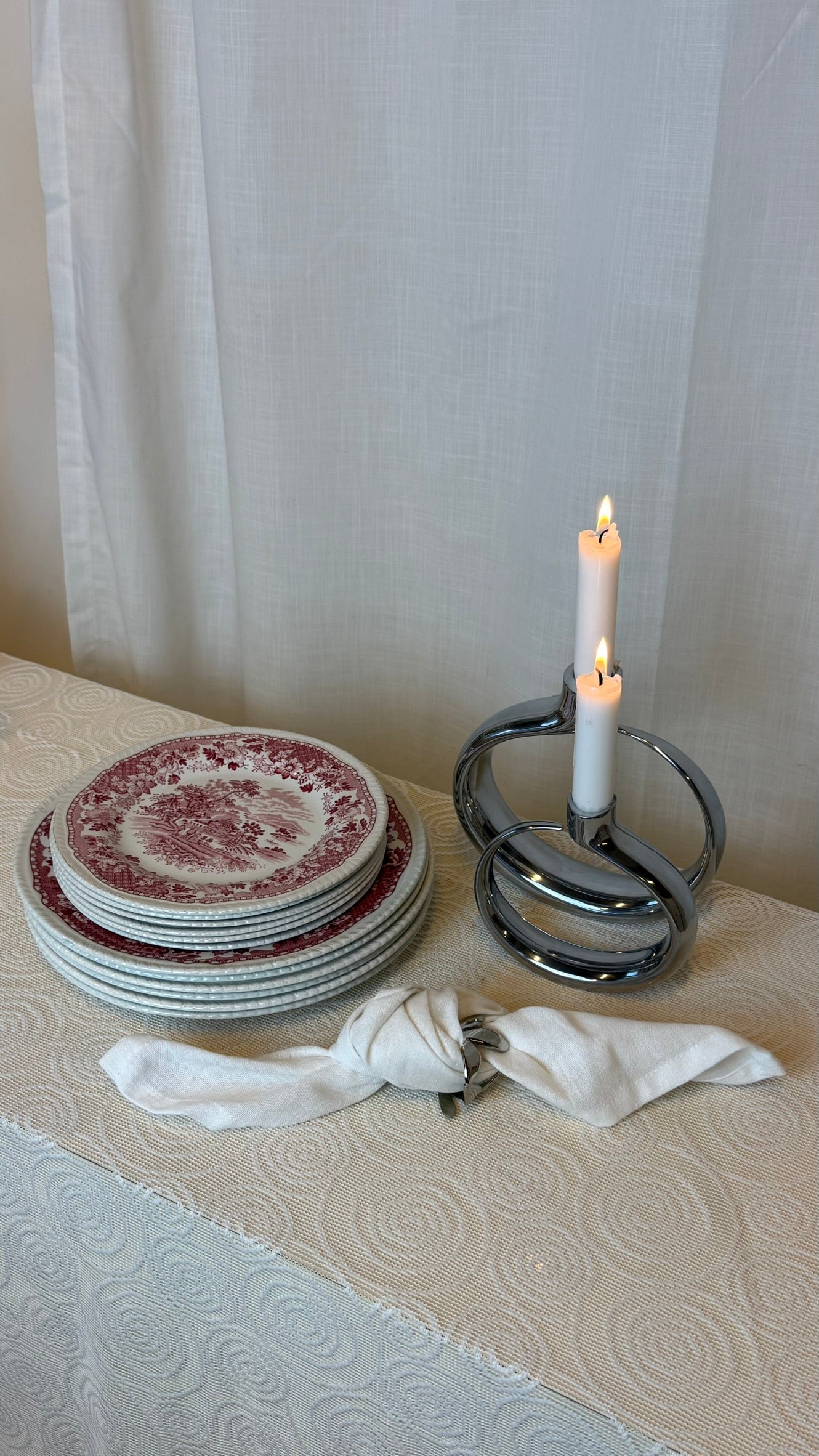 Engelsk, lyserødt stel